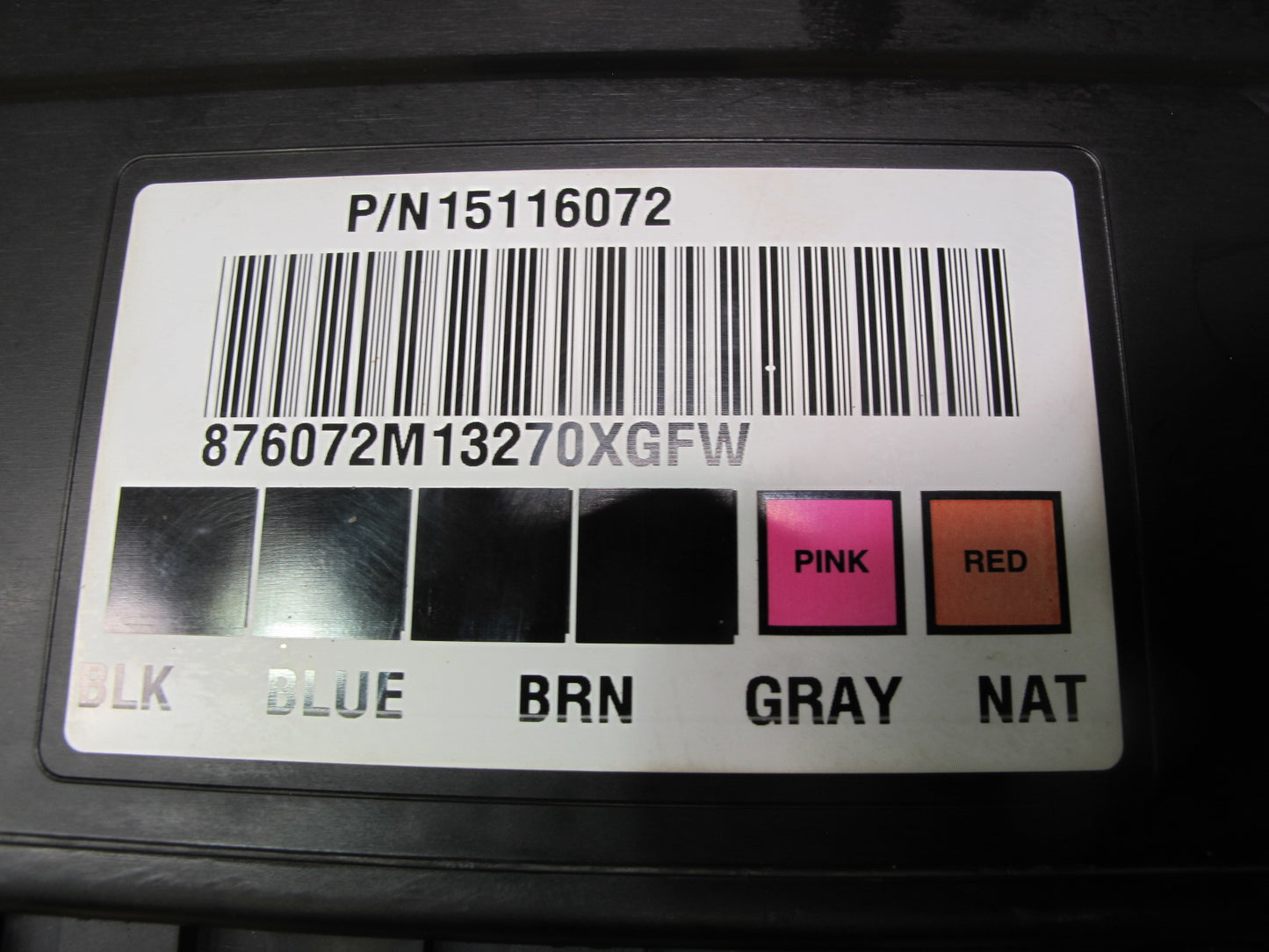 2003-2007 Hummer H2 Body Control Module Unit BCM BCU 15116072