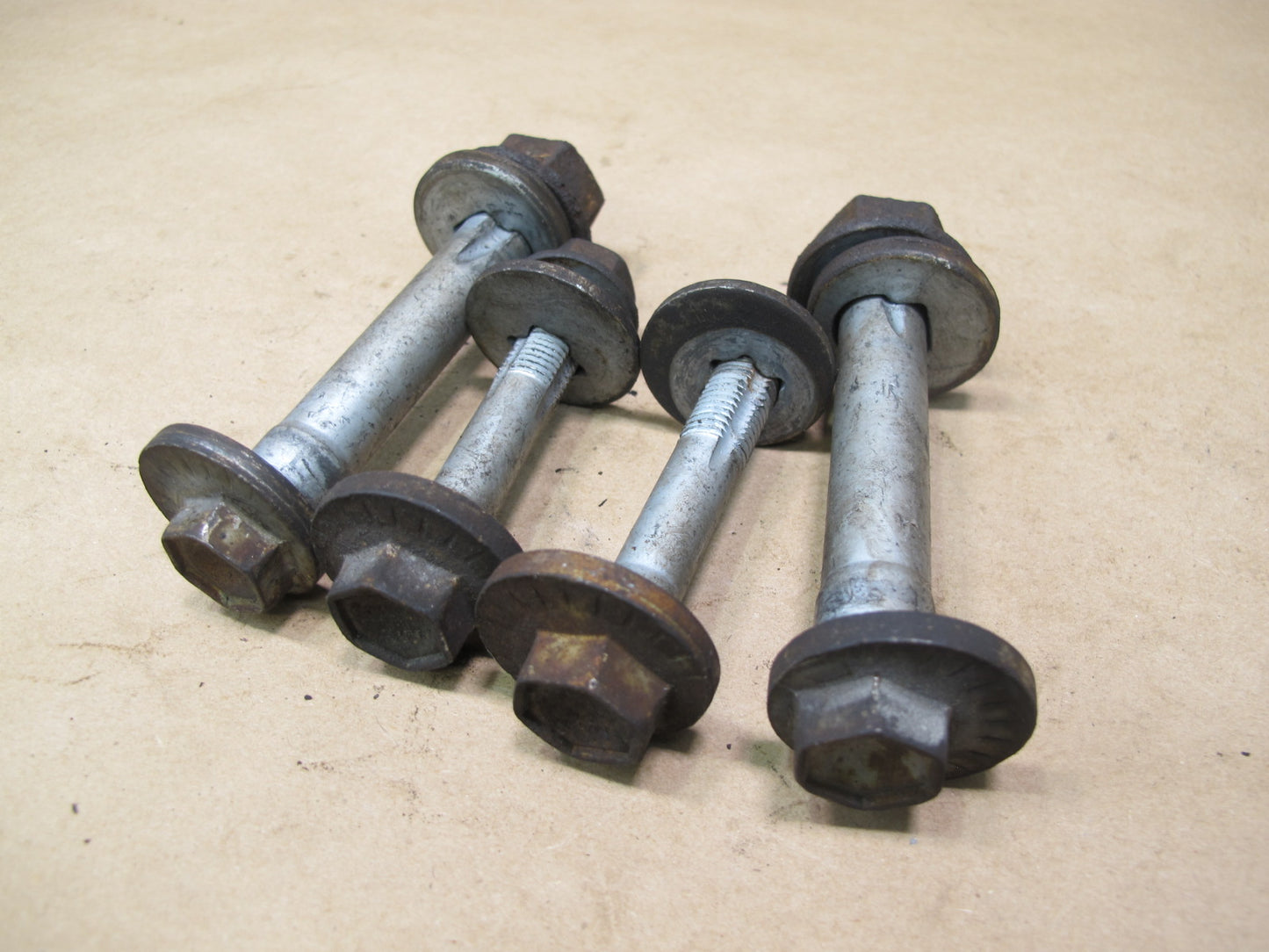 2008-2014 BMW E71 E72 X6 Rear Suspension Eccentric Adjust Camber Bolt Set of 4