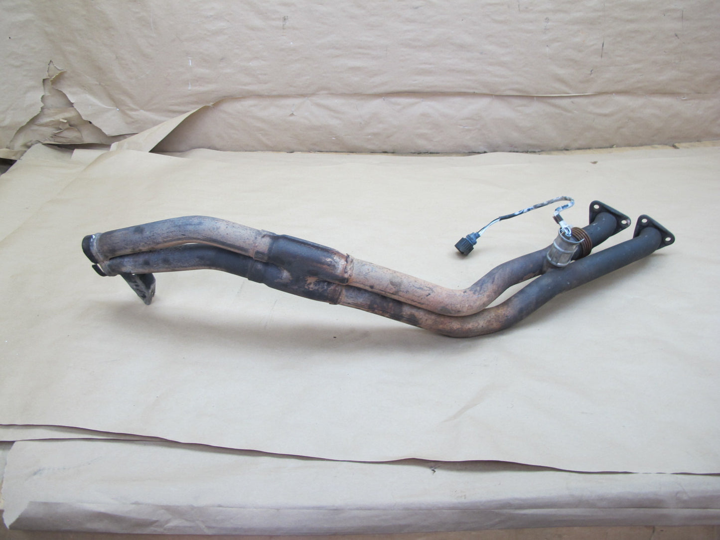 87-91 BMW E30 325I CONVERTIBLE DOWN PIPE EXHAUST HEADER MUFFLER OEM