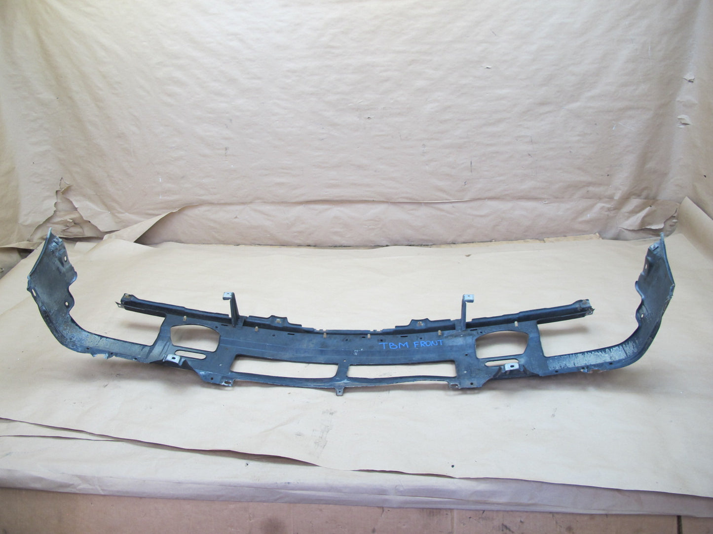 87-91 BMW E30 3-SERIES Front Bumper Metal Valance Panel OEM