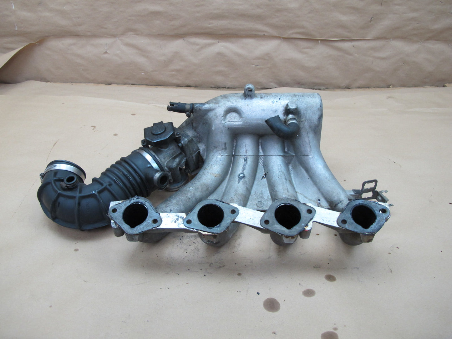 85-87 Porsche 944 2.5L M44.07 Engine Air Intake Manifold w Throttle Body OEM