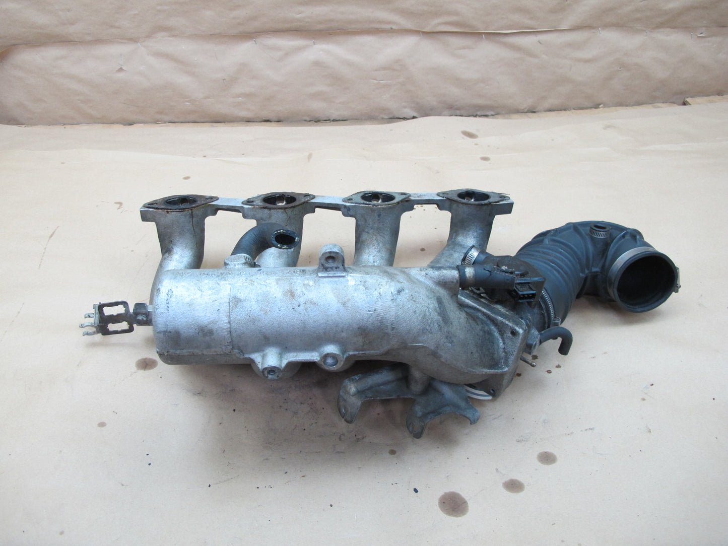 85-87 Porsche 944 2.5L M44.07 Engine Air Intake Manifold w Throttle Body OEM