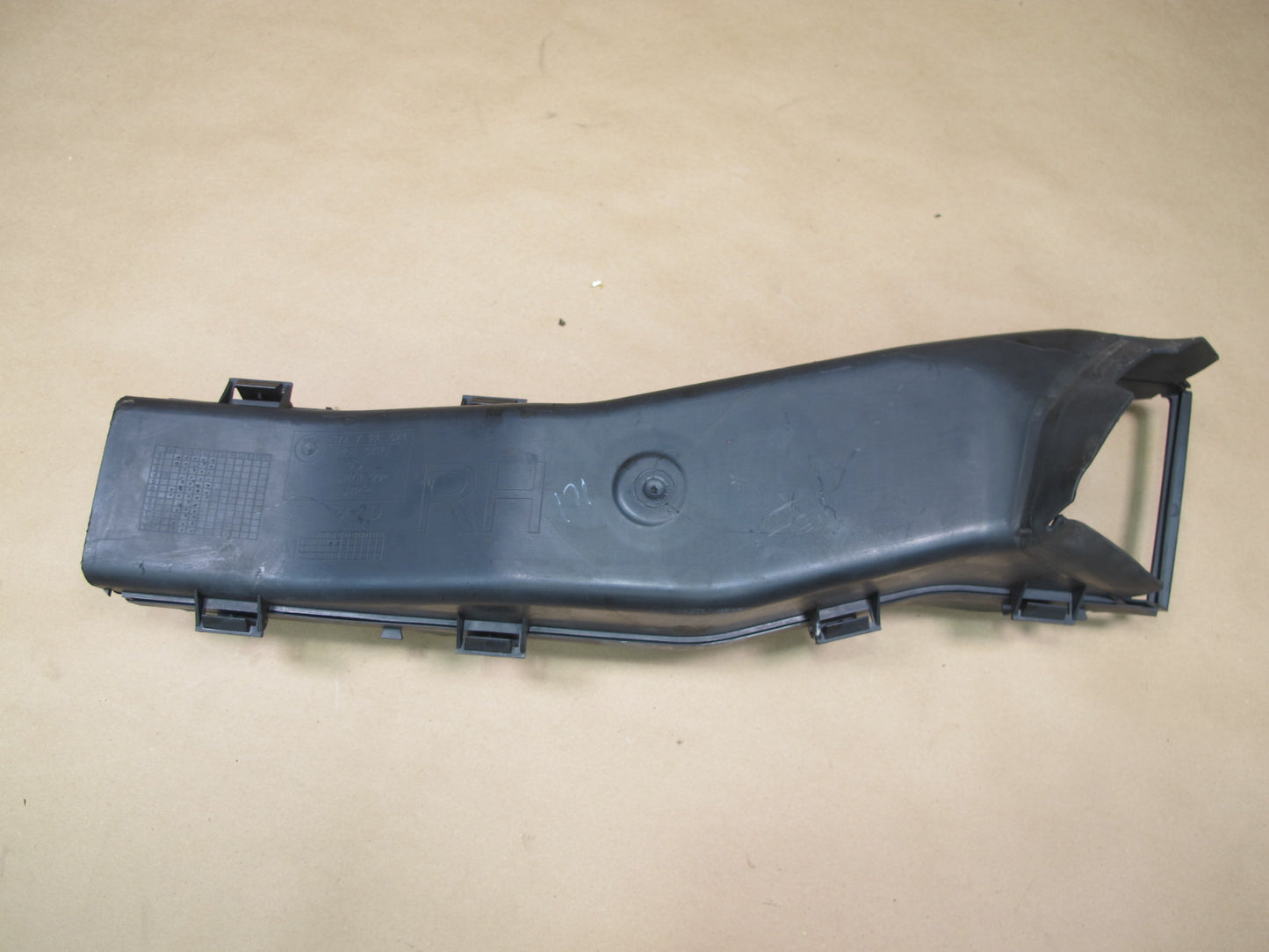 2008-2014 BMW E71 X6 Front Left & Right Brake Air Duct Channel Set of 2