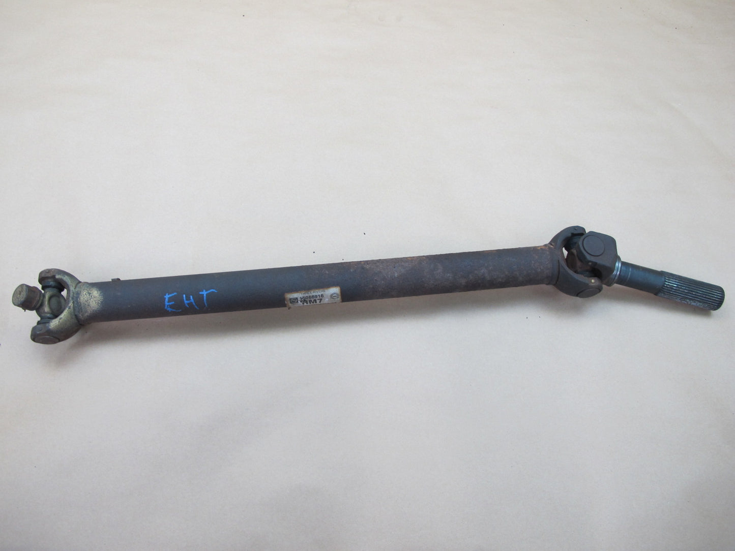 2003-2007 Hummer H2 6.0L 4x4 4WD Front Driveshaft Drive Shaft 15066916 OEM