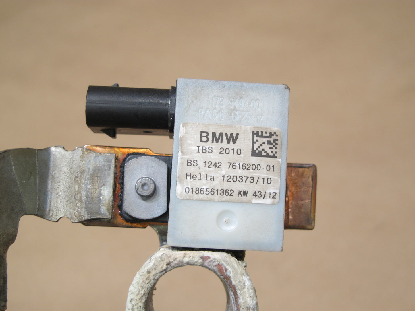 07-13 BMW E90 E91 E92 E93 Negative Battery Cable 7616200 OEM