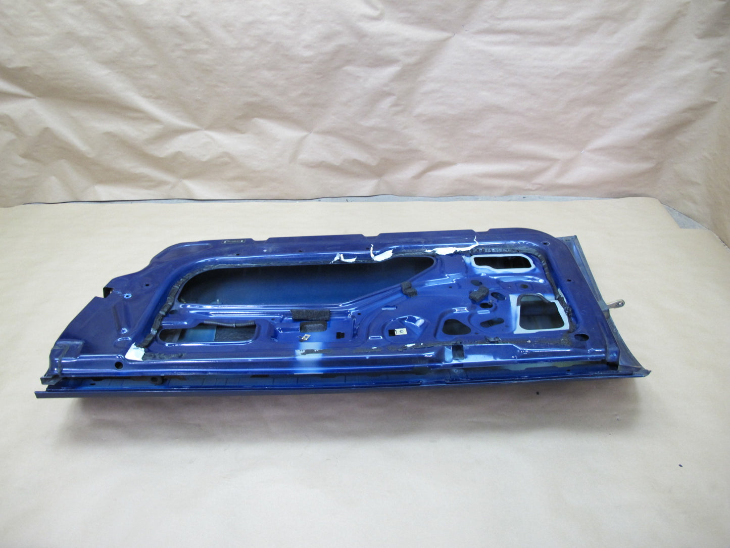 98-02 BMW E36/7 Z3 Right Passenger Side Door Shell Panel Blue OEM