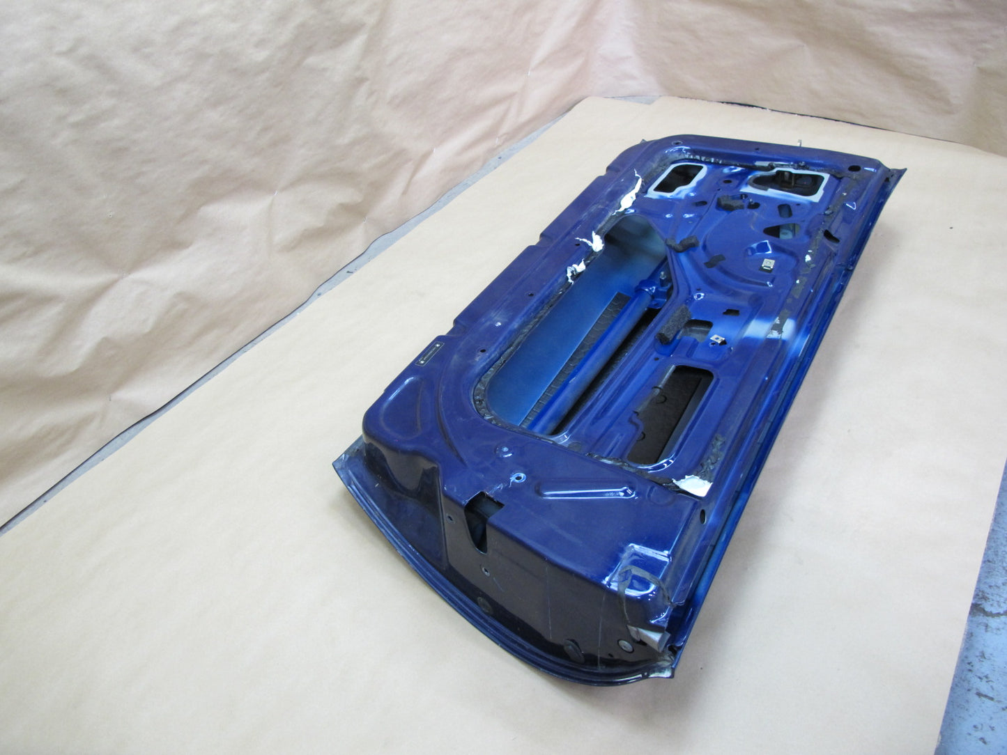 98-02 BMW E36/7 Z3 Right Passenger Side Door Shell Panel Blue OEM