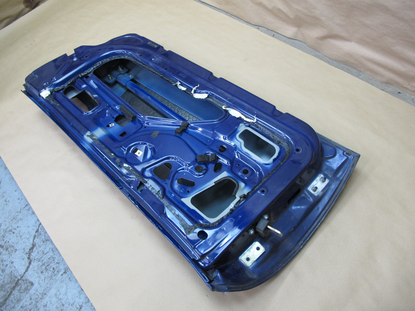 98-02 BMW E36/7 Z3 Right Passenger Side Door Shell Panel Blue OEM