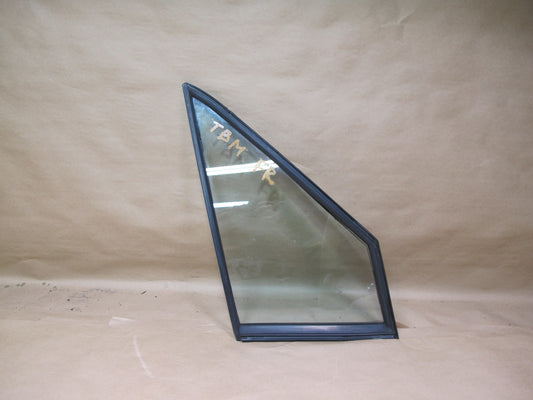 87-91 BMW E30 3-SERIES Convertible Right Door Fixed Corner Glass Window OEM