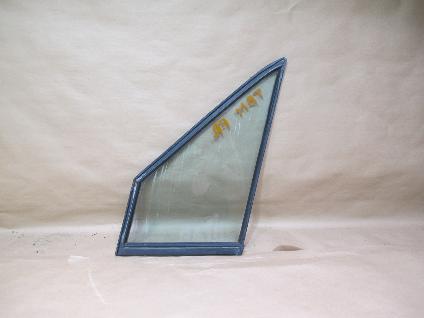 87-91 BMW E30 3-SERIES Convertible Right Door Fixed Corner Glass Window OEM