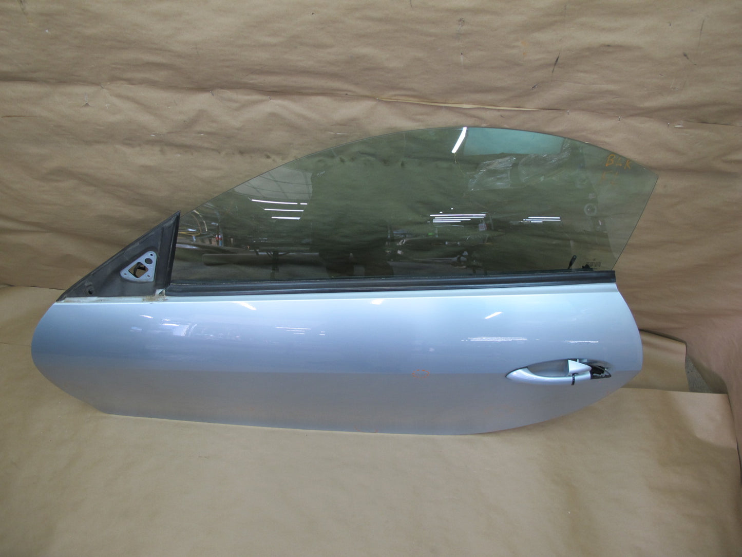 05-11 Mercedes R171 Slk-class Left Door Shell Panel w Glass Window OEM