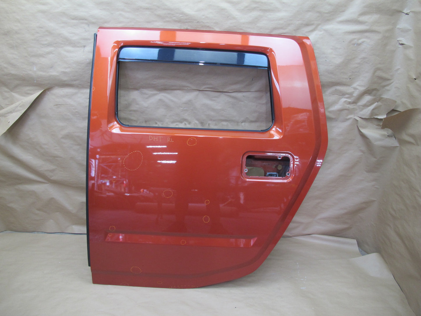 2003-2009 Hummer H2 Exterior Rear Left Driver Side Door Shell Panel