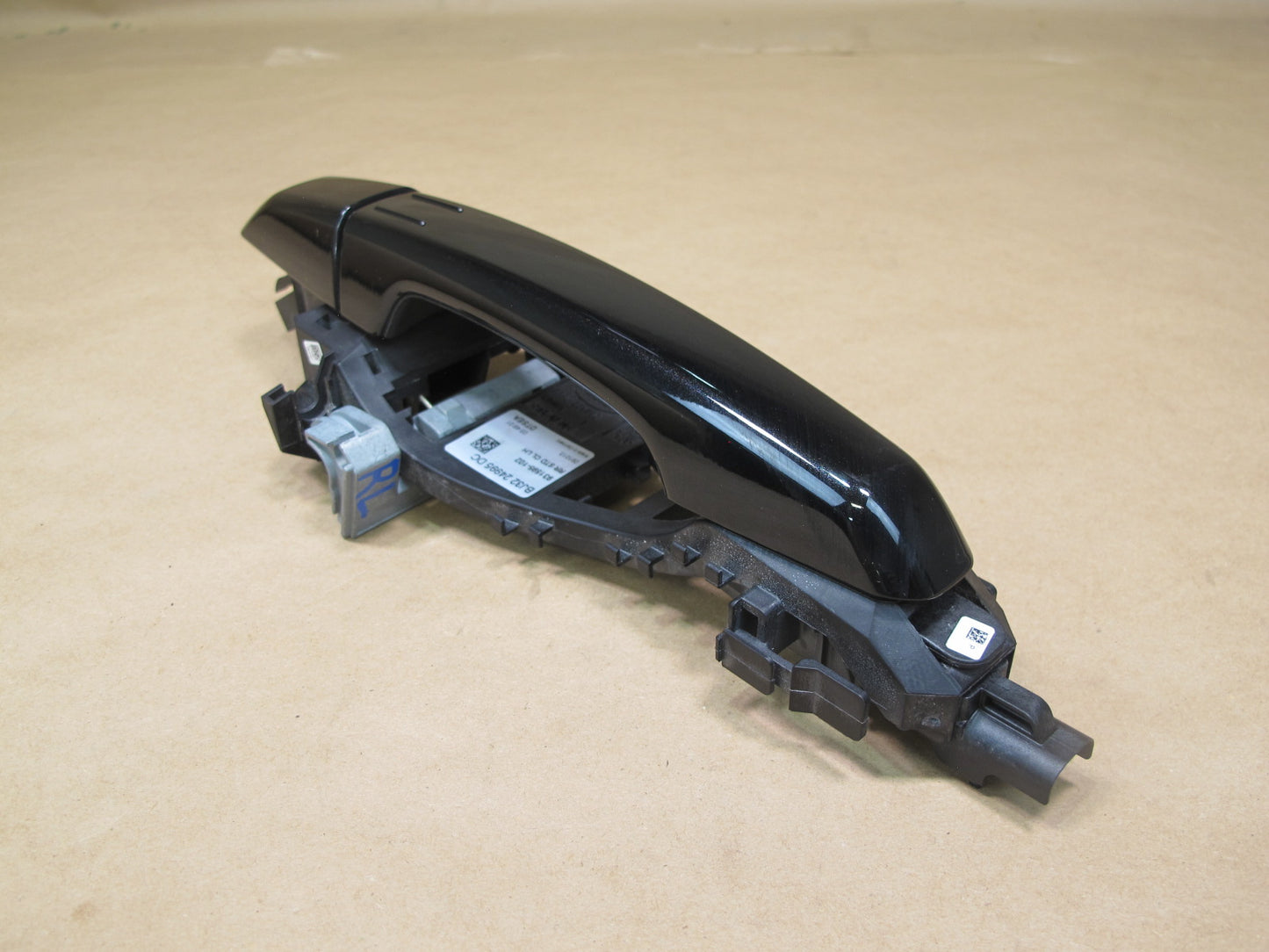 12-15 Range Rover Evoque L538 Rear Left Door Exterior Handle Black OEM