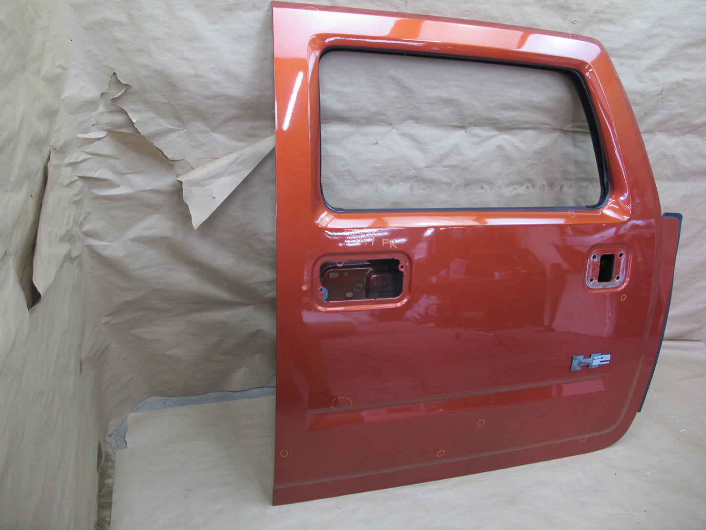 2003-2009 Hummer H2 Exterior Front Right Passenger Side Door Shell Panel