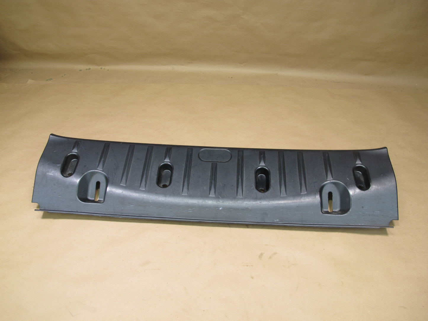 07-13 BMW E92 Coupe Rear Trunk Loading Sill Trim Plate Panel 7122400 OEM