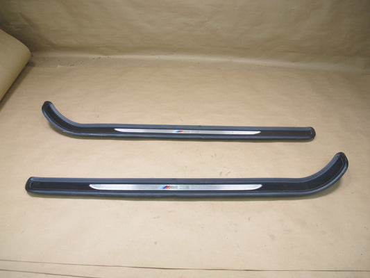 07-13 BMW E92 E93 M3 Set of 2 M Sport Door Scuff Sill Plate Trim Panel OEM