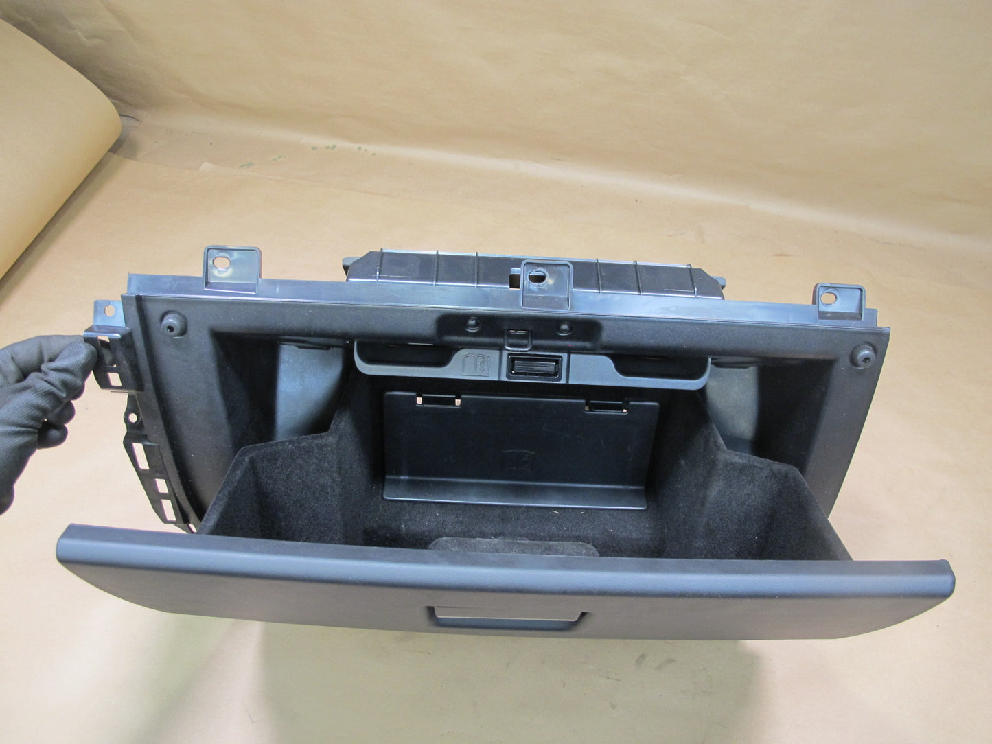 12-14 Range Rover Evoque L538 Dash Right Glove Box Compartment Storage OEM