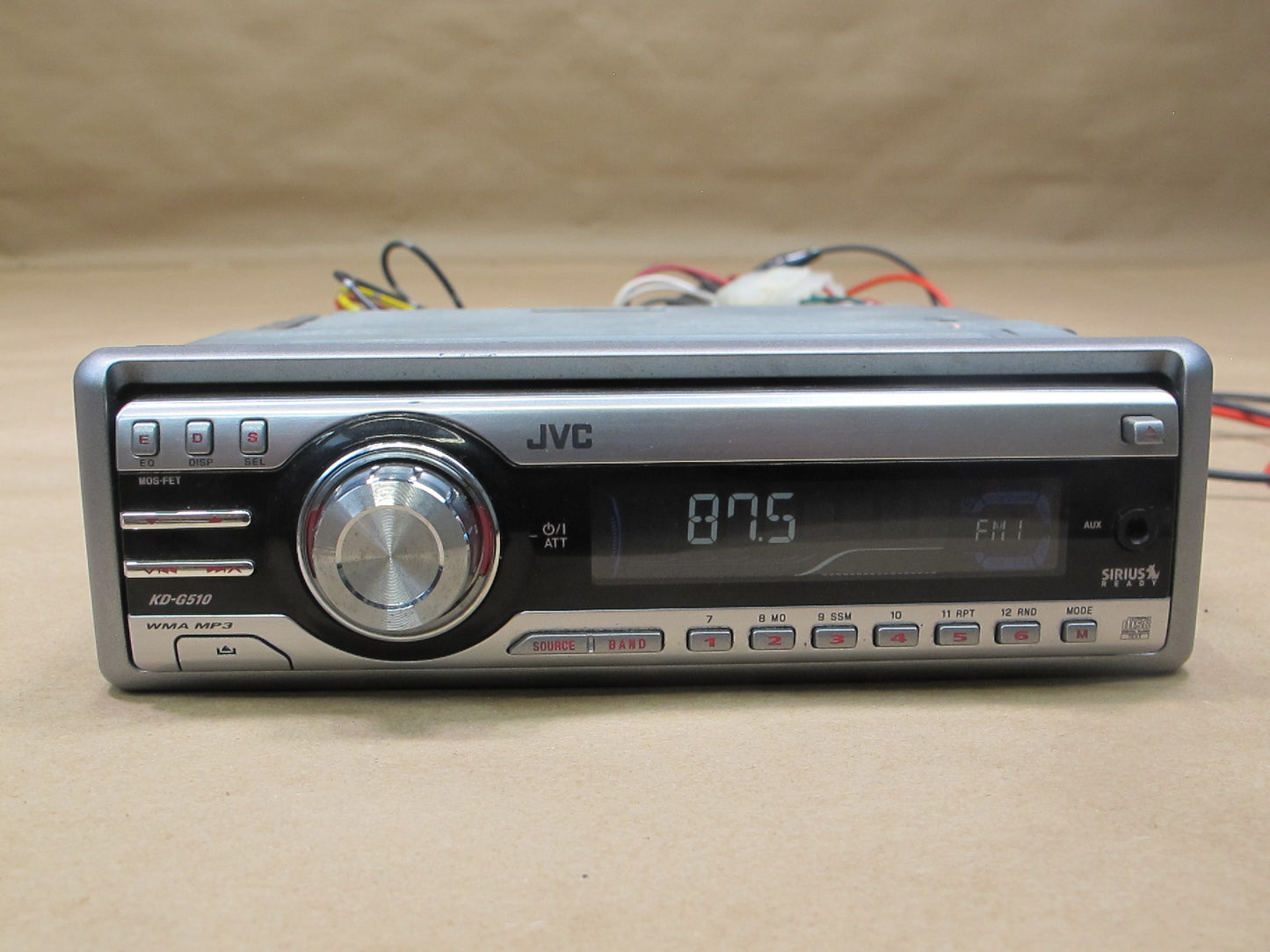 JVC KD-G510 Car Stereo Head Unit Fm/am Radio CD AUX