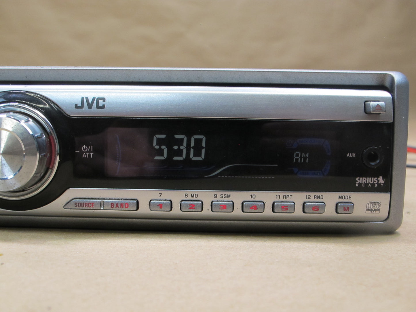 JVC KD-G510 Car Stereo Head Unit Fm/am Radio CD AUX