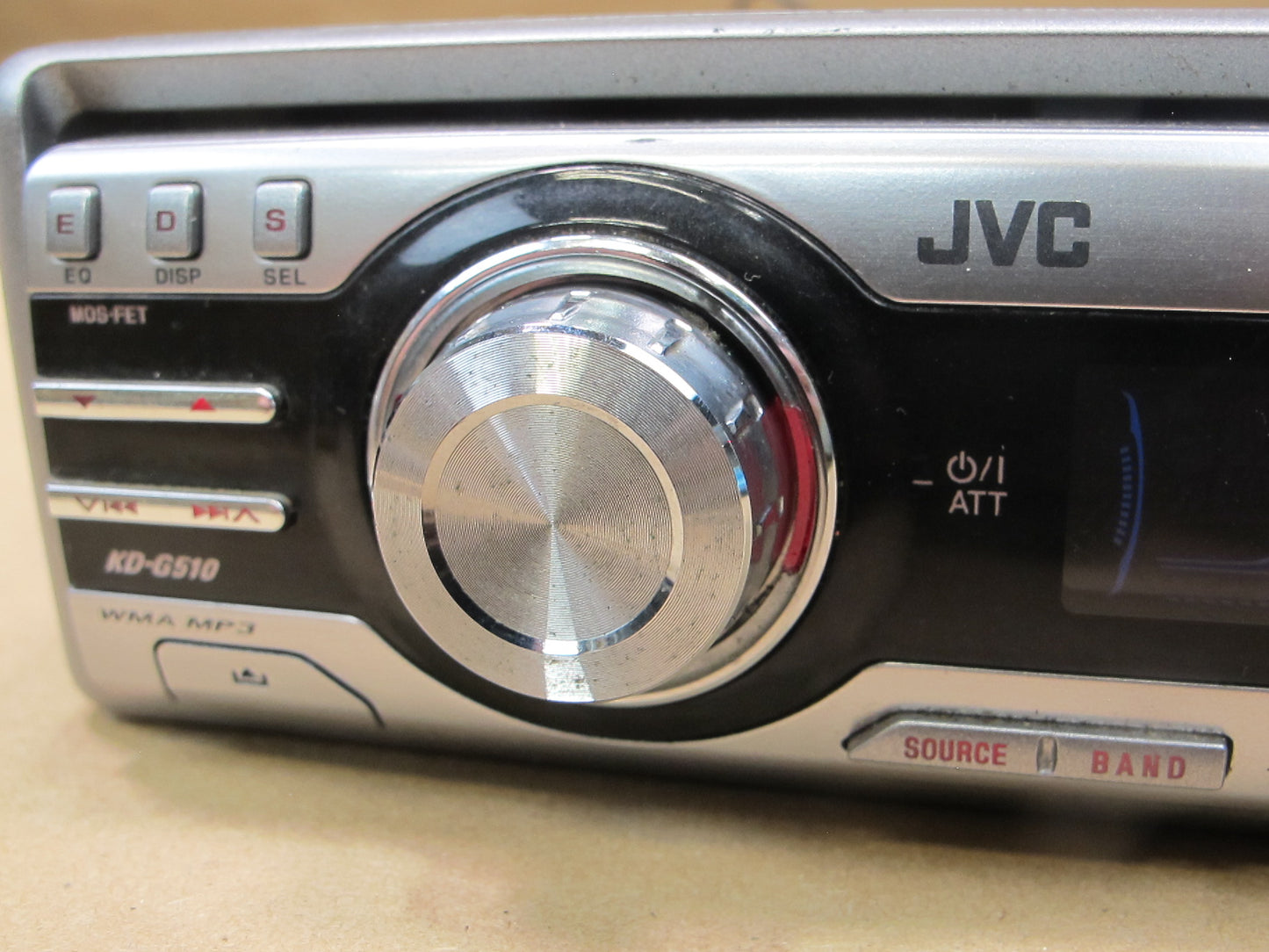 JVC KD-G510 Car Stereo Head Unit Fm/am Radio CD AUX