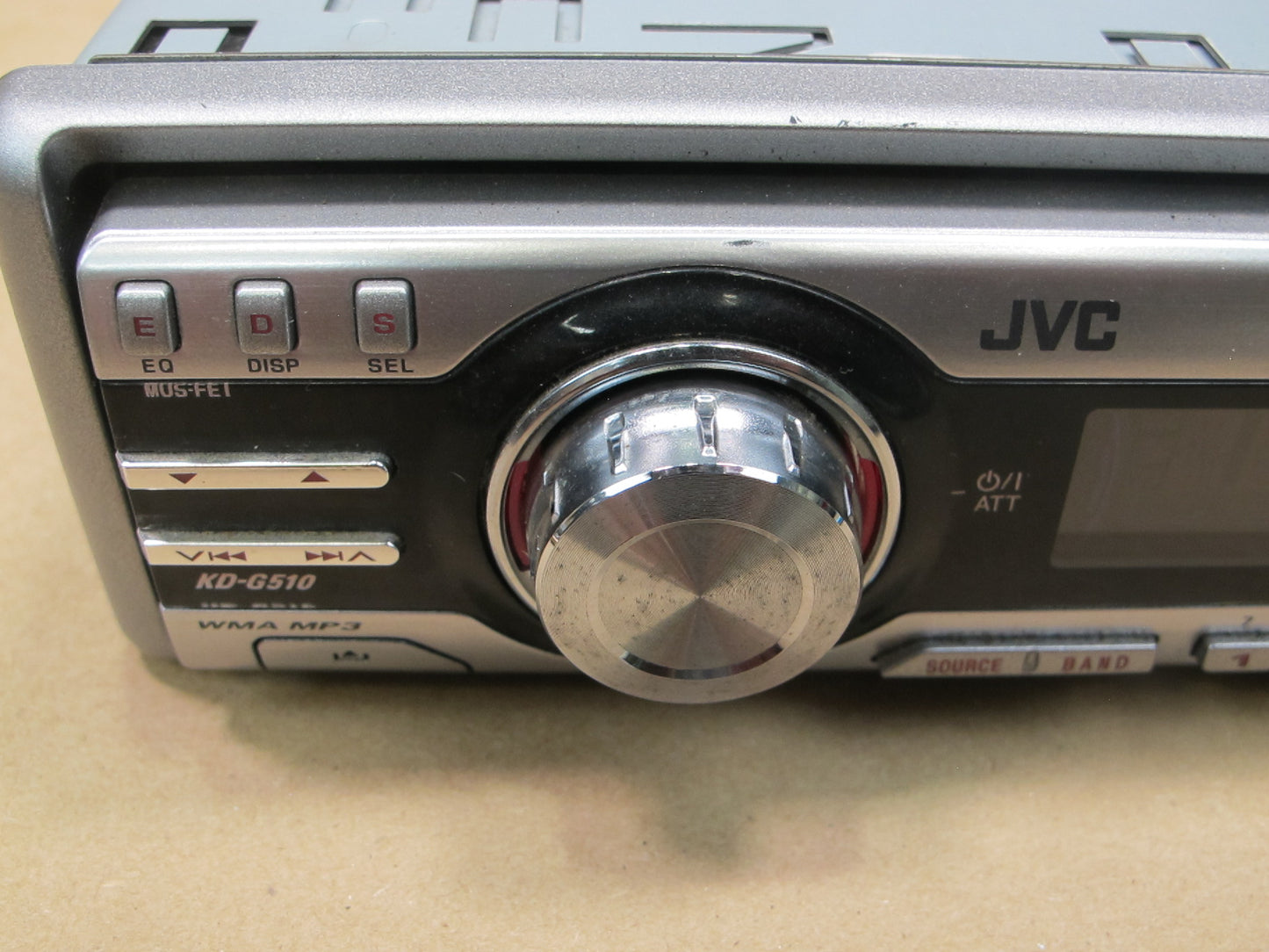 JVC KD-G510 Car Stereo Head Unit Fm/am Radio CD AUX