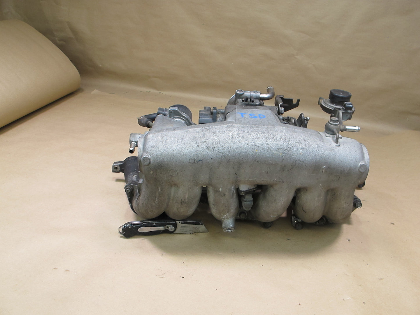 87-92 Toyota Supra MA71 7MGTE Turbo Intake Manifold w Throttle Body OEM