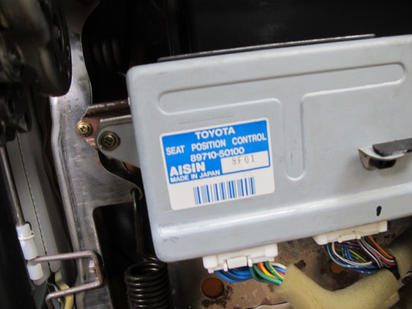 98-00 Lexus UCF20L LS400 Front & Rear Leather Seat Gray Complete Set OEM