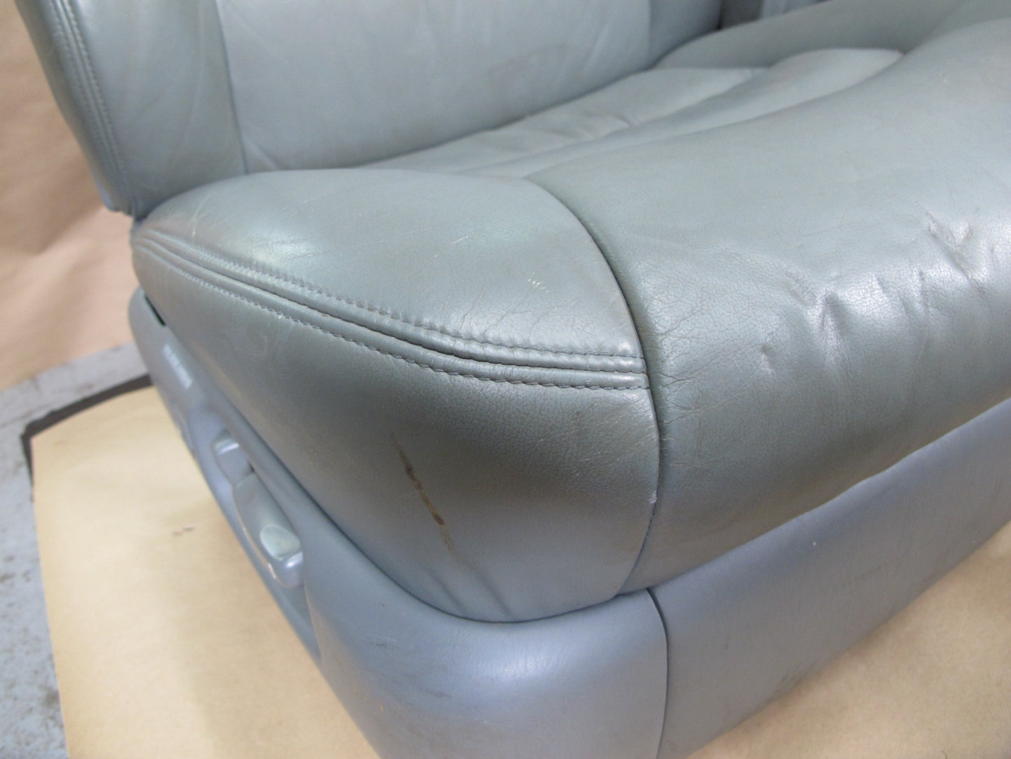 98-00 Lexus UCF20L LS400 Front & Rear Leather Seat Gray Complete Set OEM
