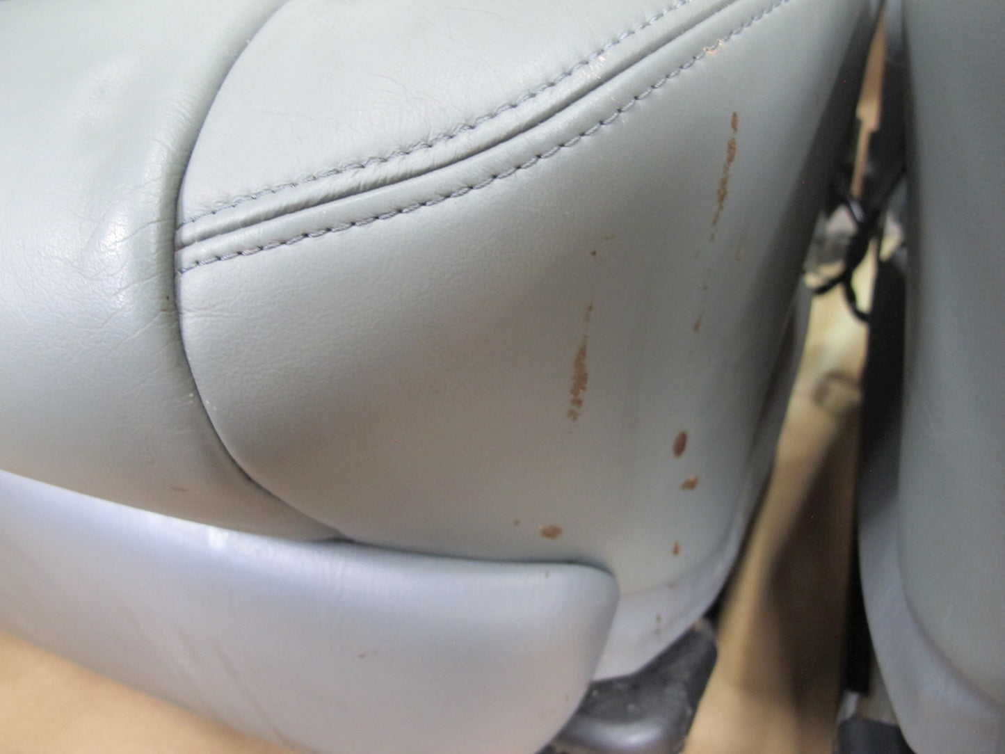 98-00 Lexus UCF20L LS400 Front & Rear Leather Seat Gray Complete Set OEM