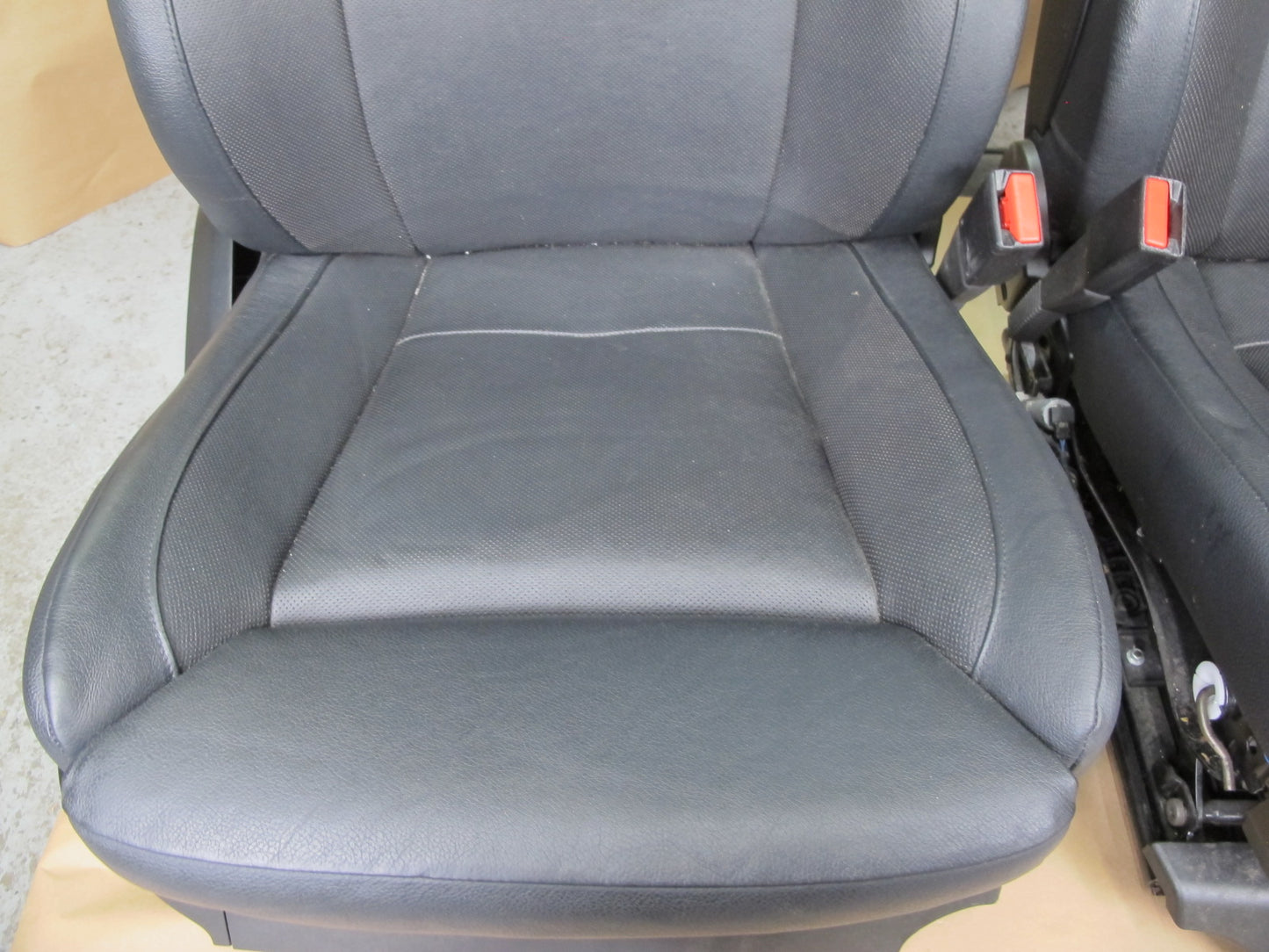 2011-2014 BMW E71 E72 X6 Front Rear Sport Comfort Heated Leather Seat Black Set