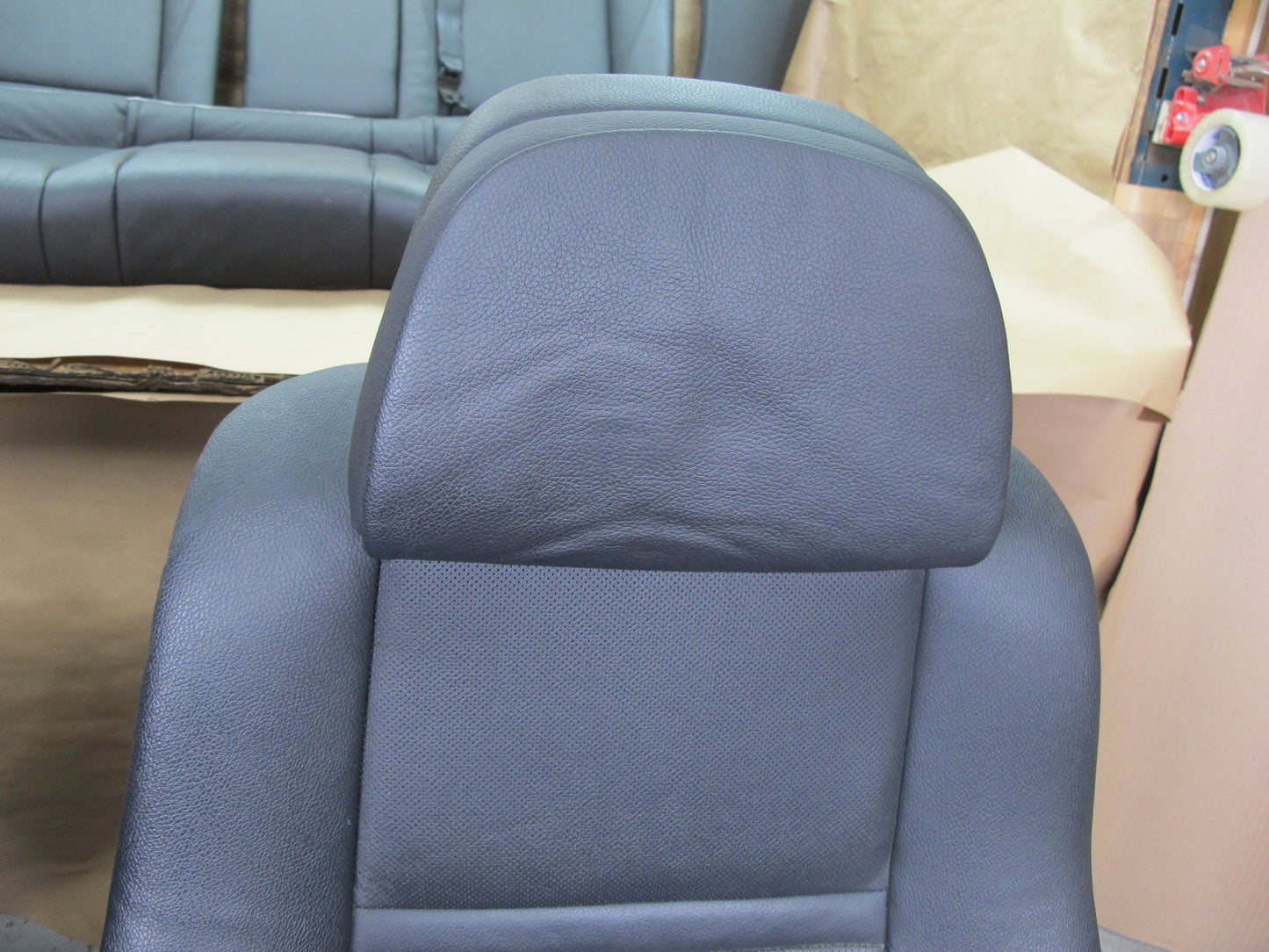2011-2014 BMW E71 E72 X6 Front Rear Sport Comfort Heated Leather Seat Black Set