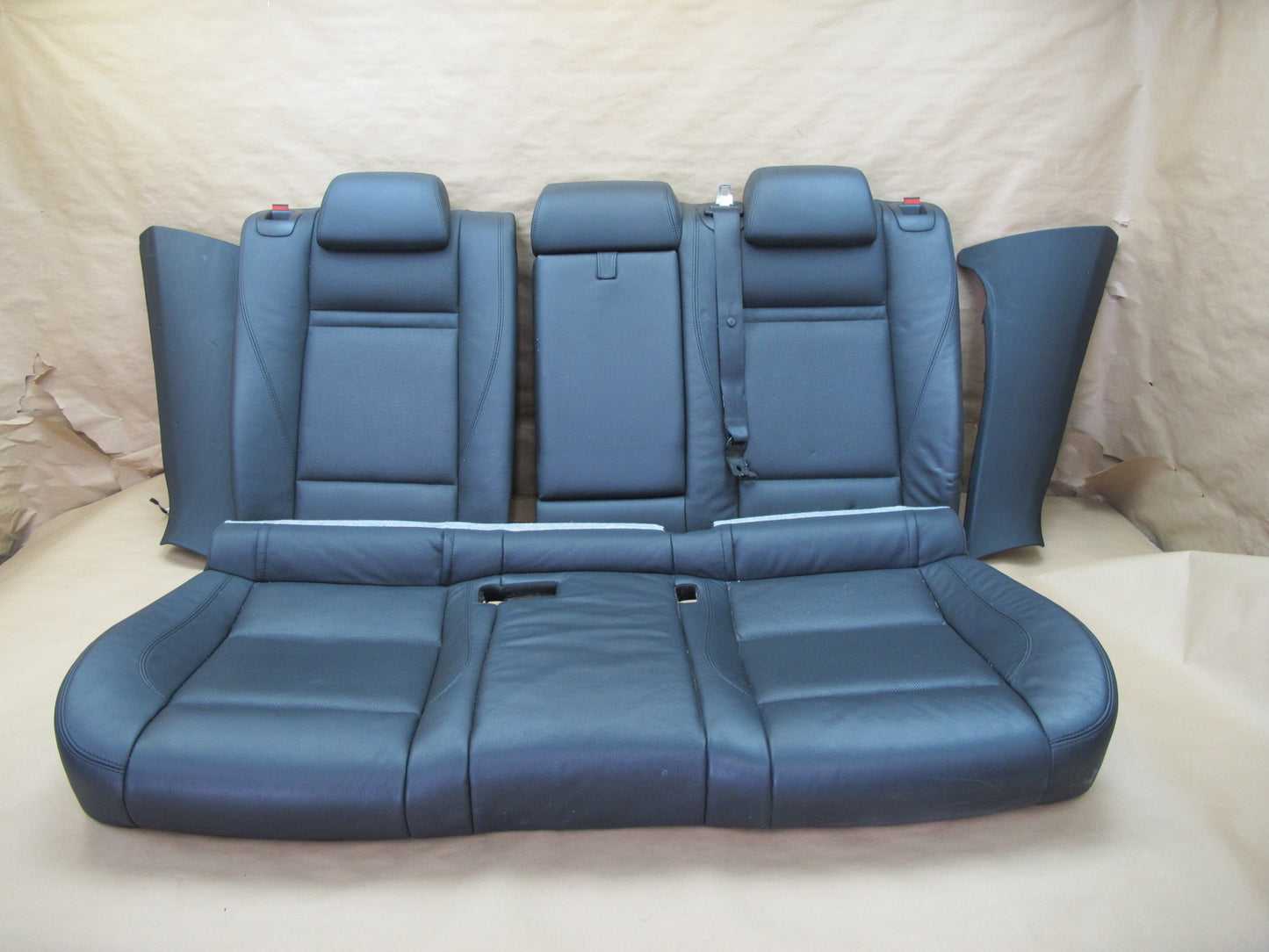 2011-2014 BMW E71 E72 X6 Front Rear Sport Comfort Heated Leather Seat Black Set