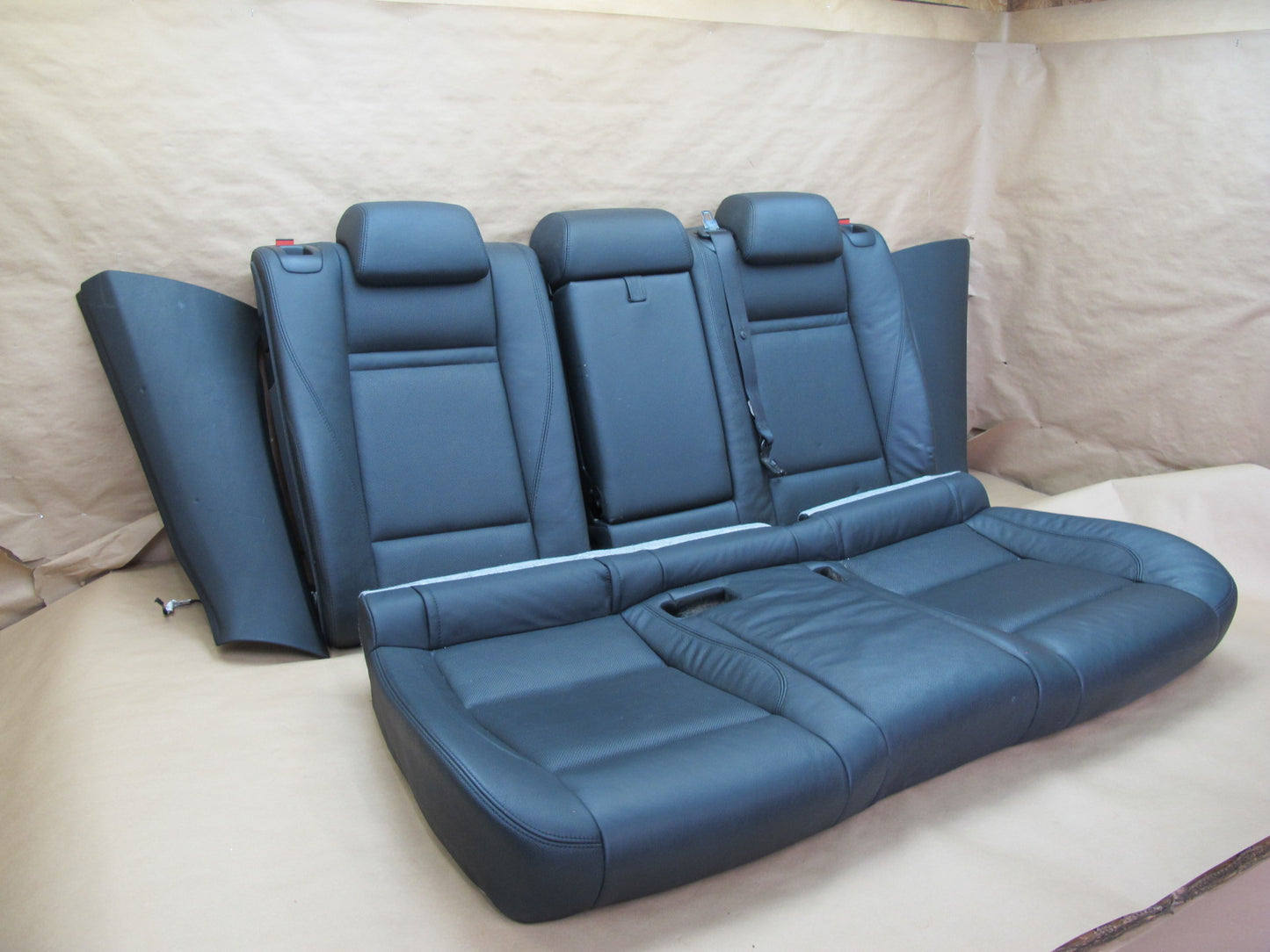 2011-2014 BMW E71 E72 X6 Front Rear Sport Comfort Heated Leather Seat Black Set