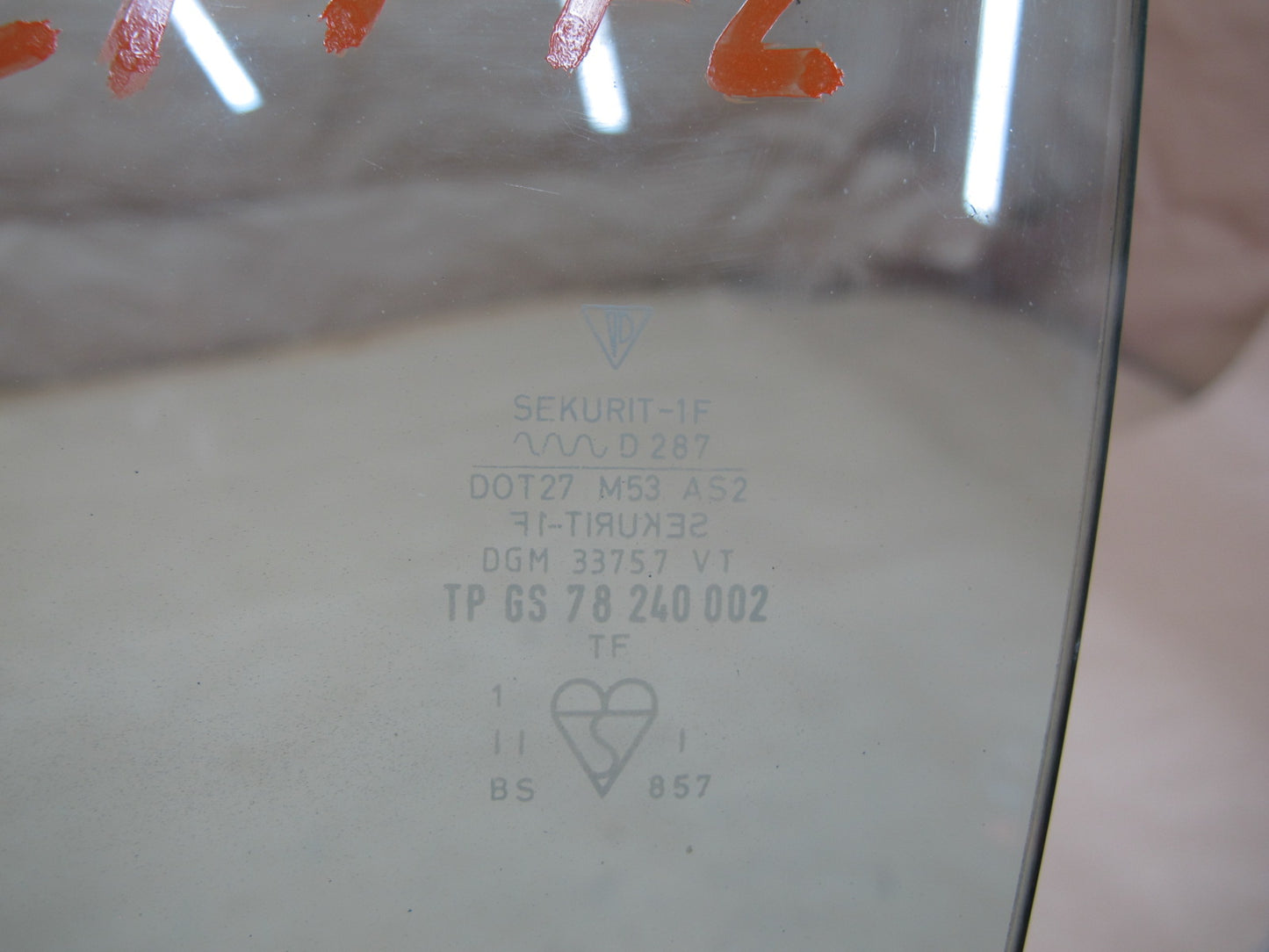 77-82 Porsche 924 Left Door Glass Window OEM