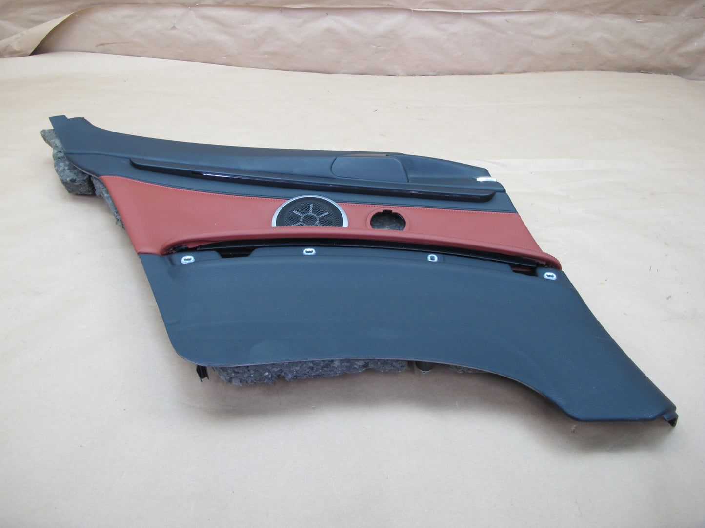 08-13 BMW E92 M3 Coupe Set of 2 Rear Quarter Interior Trim Panel OEM