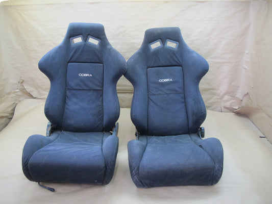 Set of 2 Front Left & Right Cobra Racing Seat