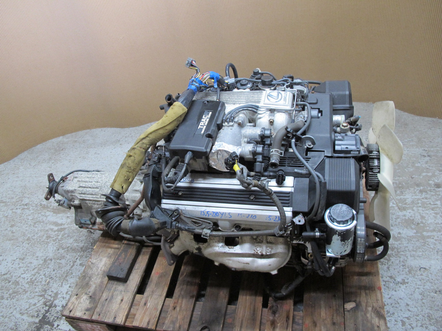 90-94 Lexus UCF10 LS400 4.0L 1UZFE RWD Engine Motor w A/T Transmission 30-41LE