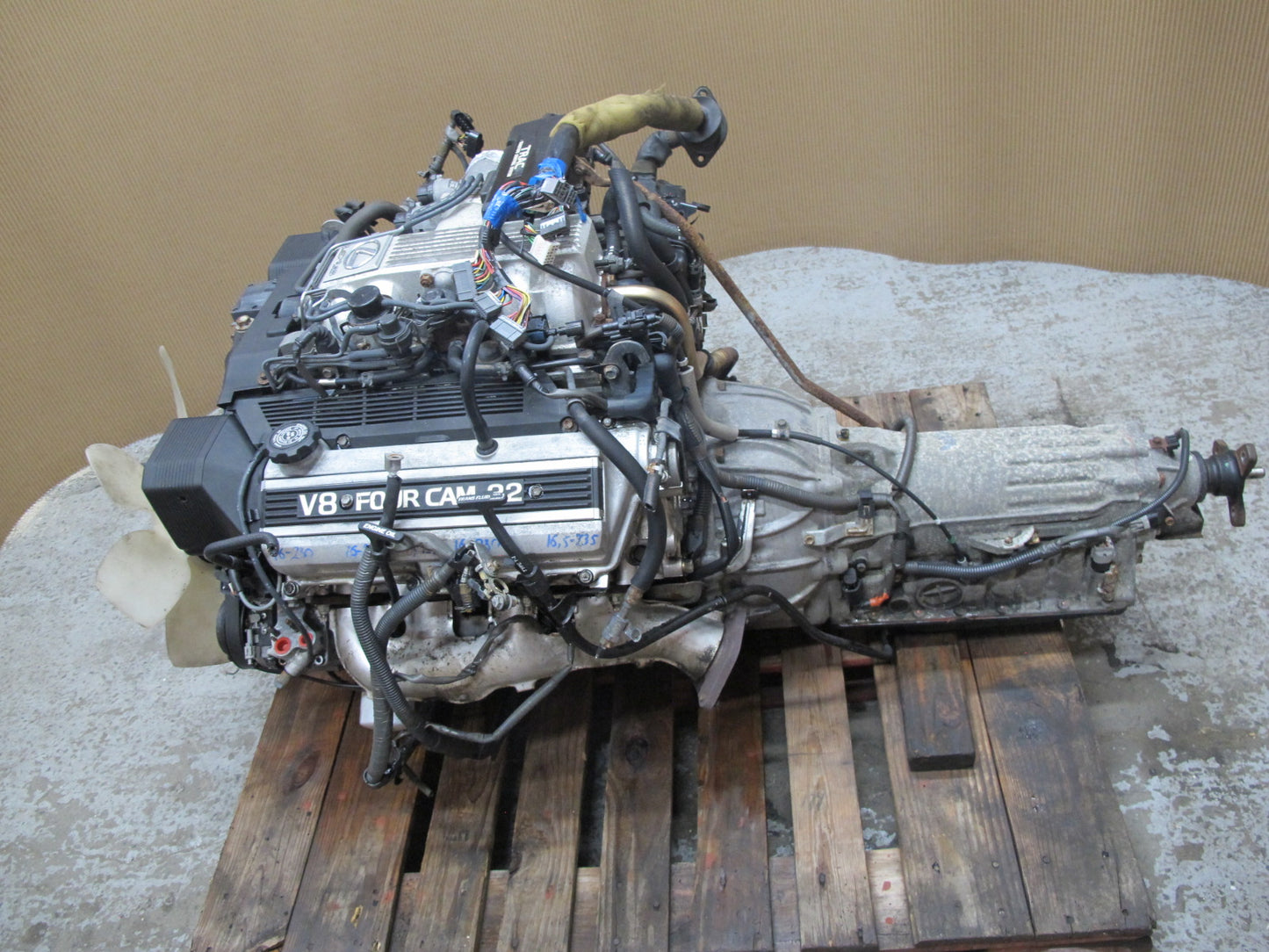 90-94 Lexus UCF10 LS400 4.0L 1UZFE RWD Engine Motor w A/T Transmission 30-41LE