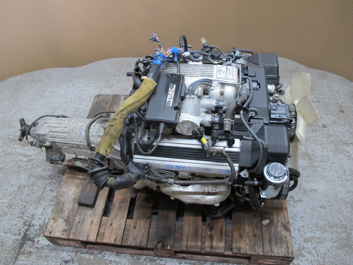 90-94 Lexus UCF10 LS400 4.0L 1UZFE RWD Engine Motor w A/T Transmission 30-41LE