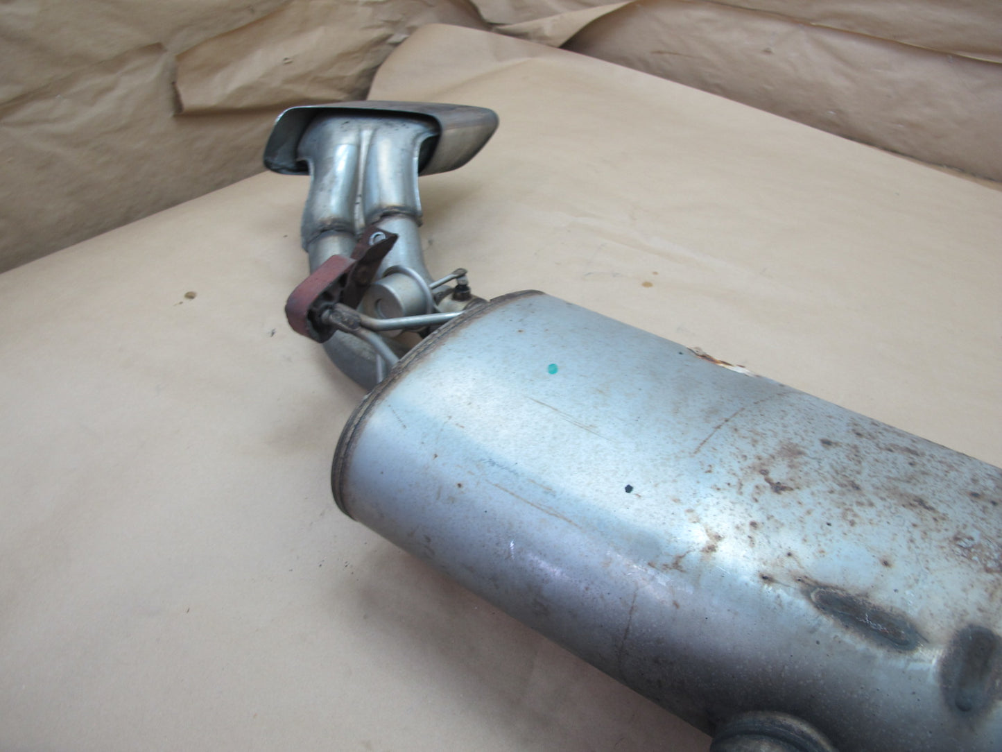 2008-2014 BMW E71 X6 N63 Rear Exhaust Muffler w Tips