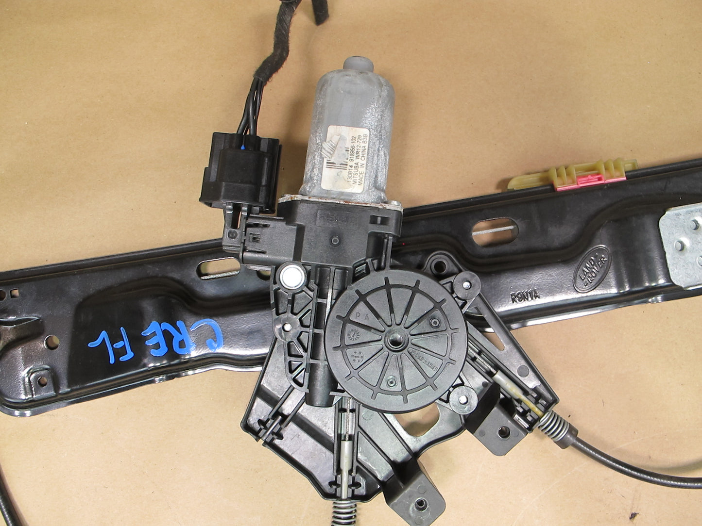 12-18 Range Rover Evoque L538 Front Left Door Window Regulator w Motor OEM