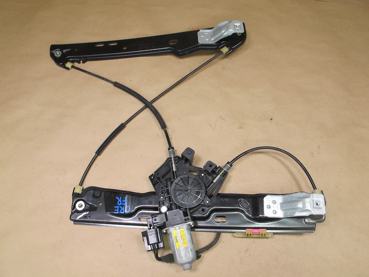 12-18 Range Rover Evoque L538 Front Right Door Window Regulator w Motor OEM