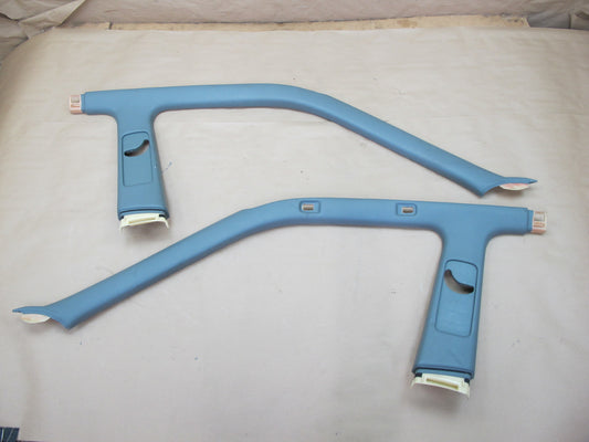 98-00 Lexus LS400 UCF20L Front Right & Left A B Pillar Trim Cover Set Gray OEM