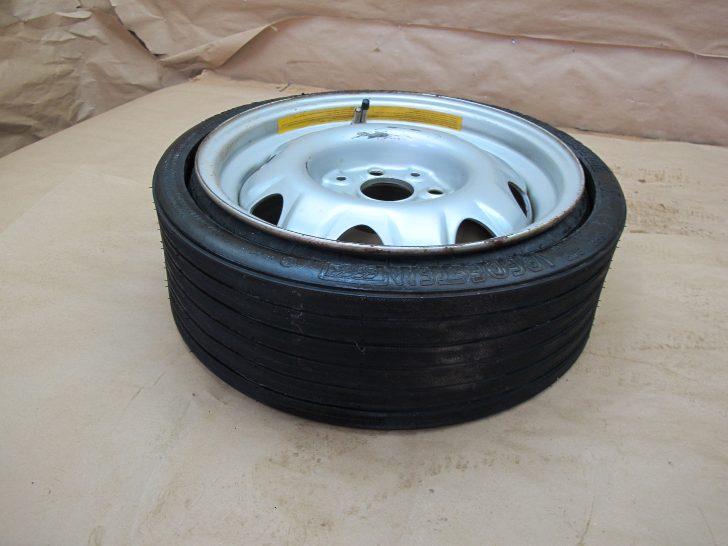 77-83 Porsche 924 Spare Tire 14" R14 Wheel 14x5.5J ET20