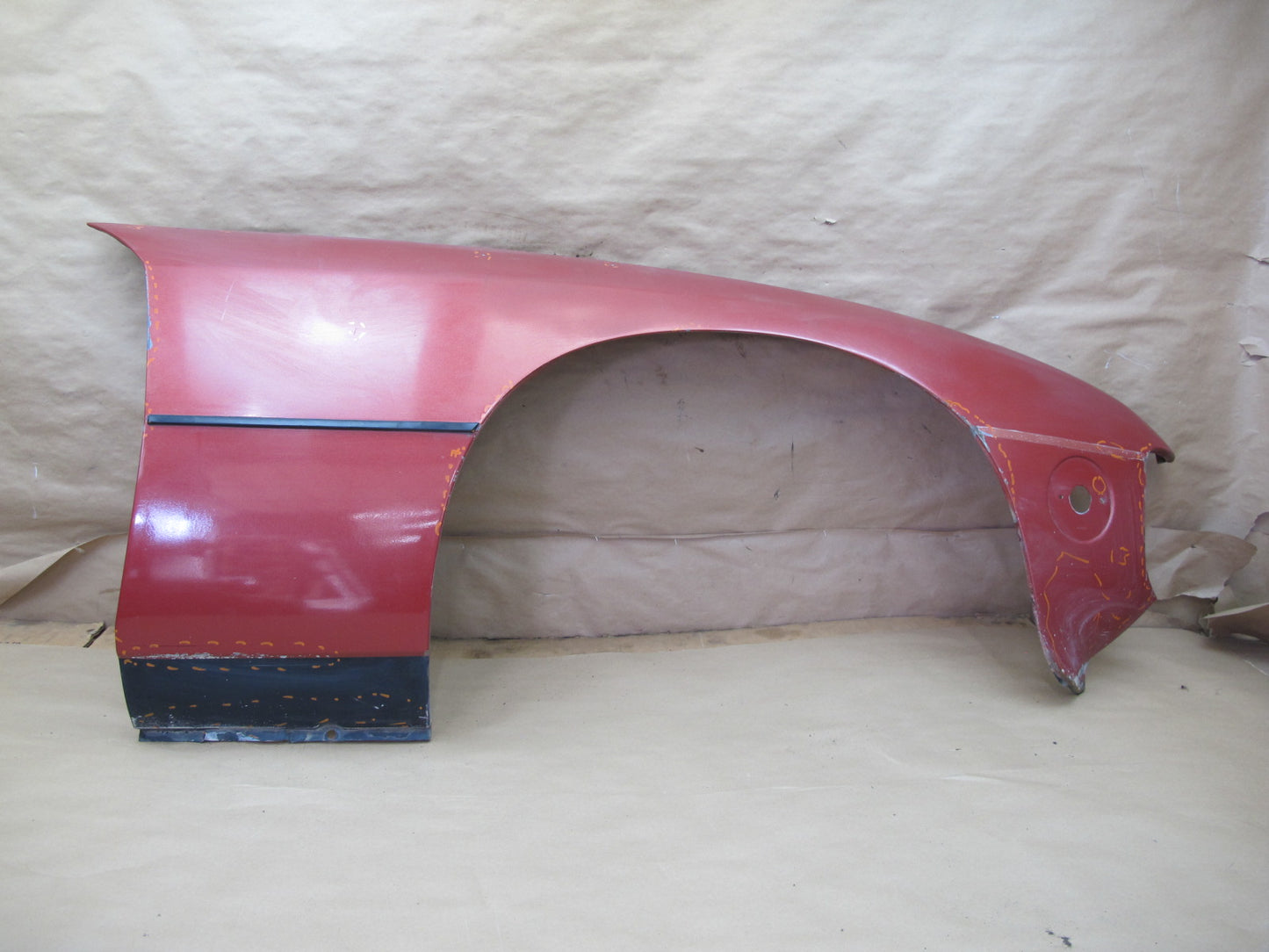 80-82 Porsche 924 Front Right Fender Shell Cover Panel OEM