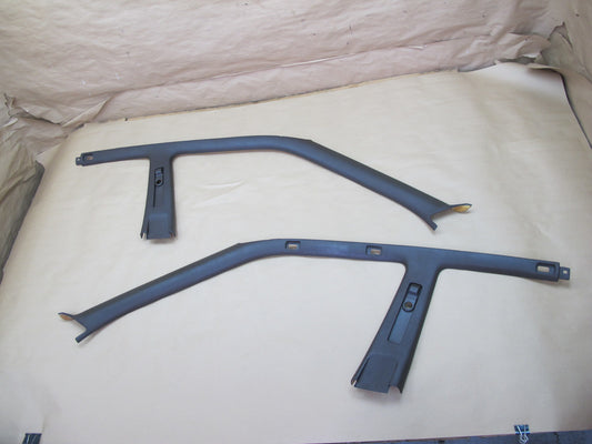 90-94 Lexus UCF10 LS400 Front Right & Left A B Pillar Trim Cover Set Brown OEM