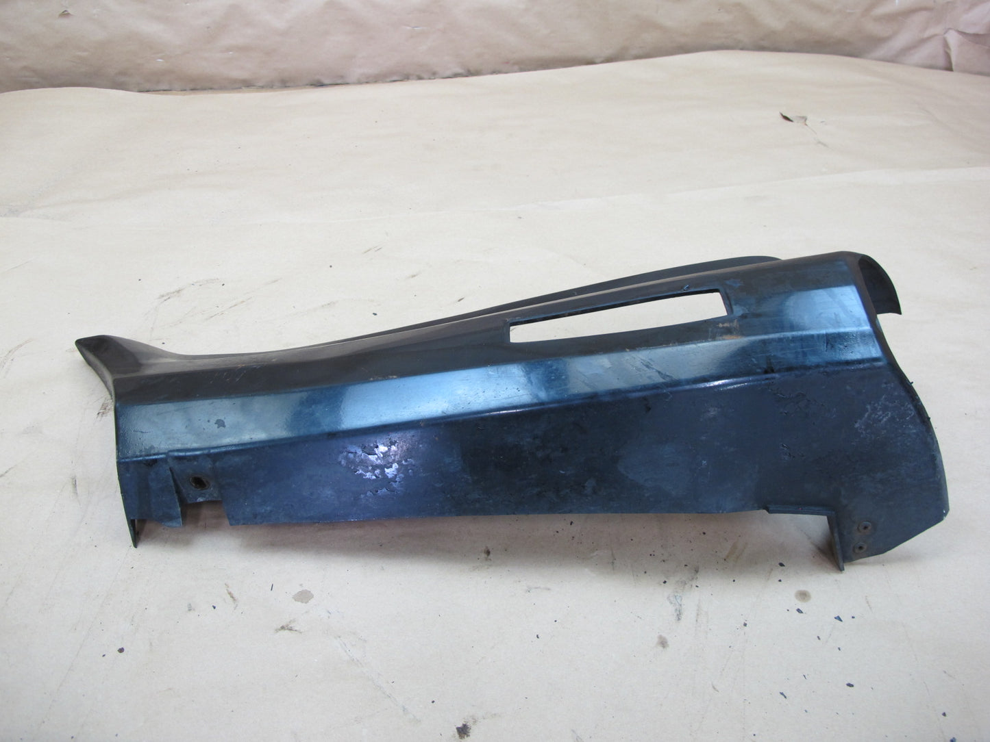 87-91 BMW E30 3-SERIES Rear Left Bumper Side Trim Cover Panel 1937393 OEM