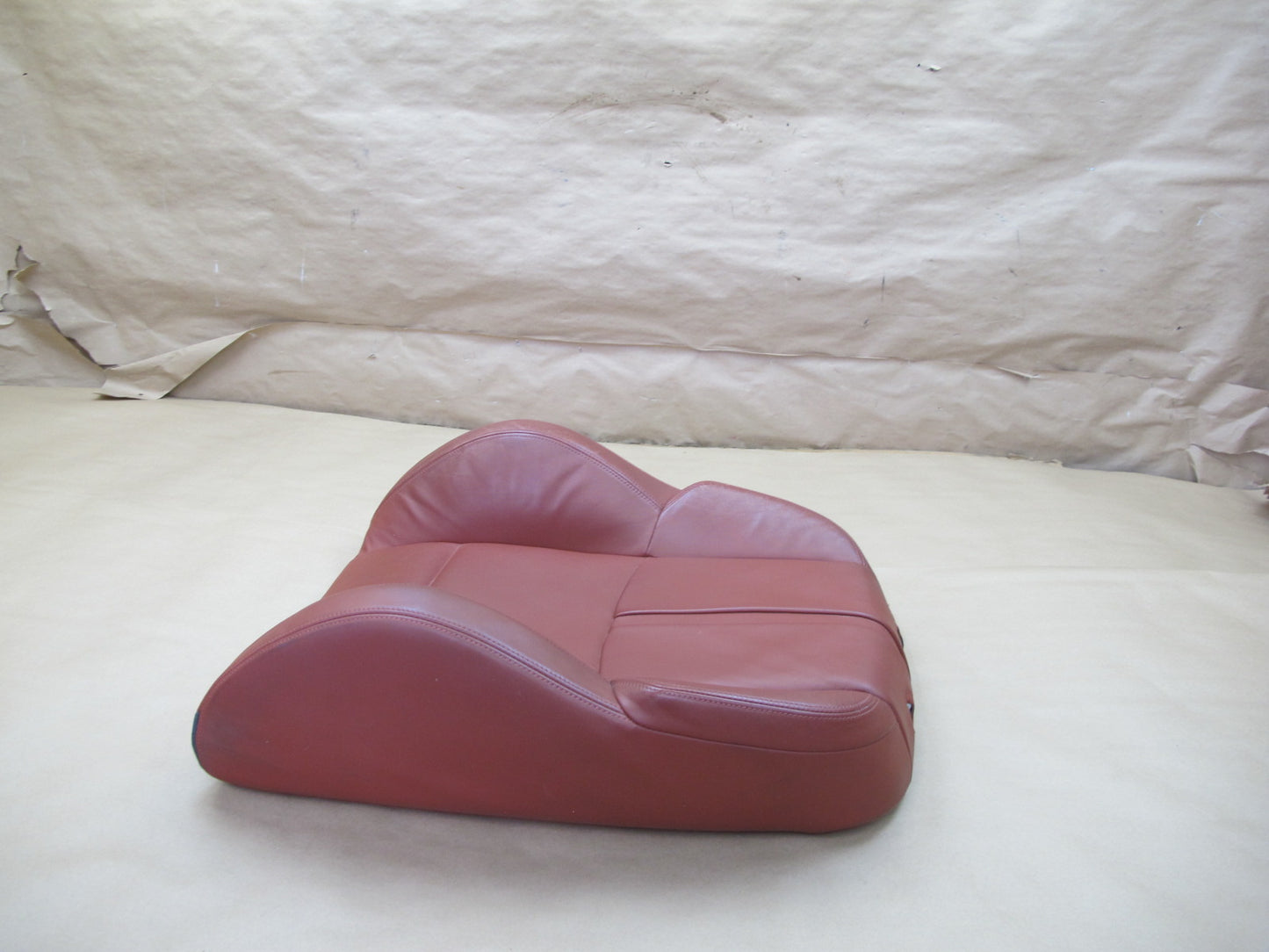 11-13 BMW E92 Coupe M3 Front Right Sport Seat Upper Backrest Leather Cushion