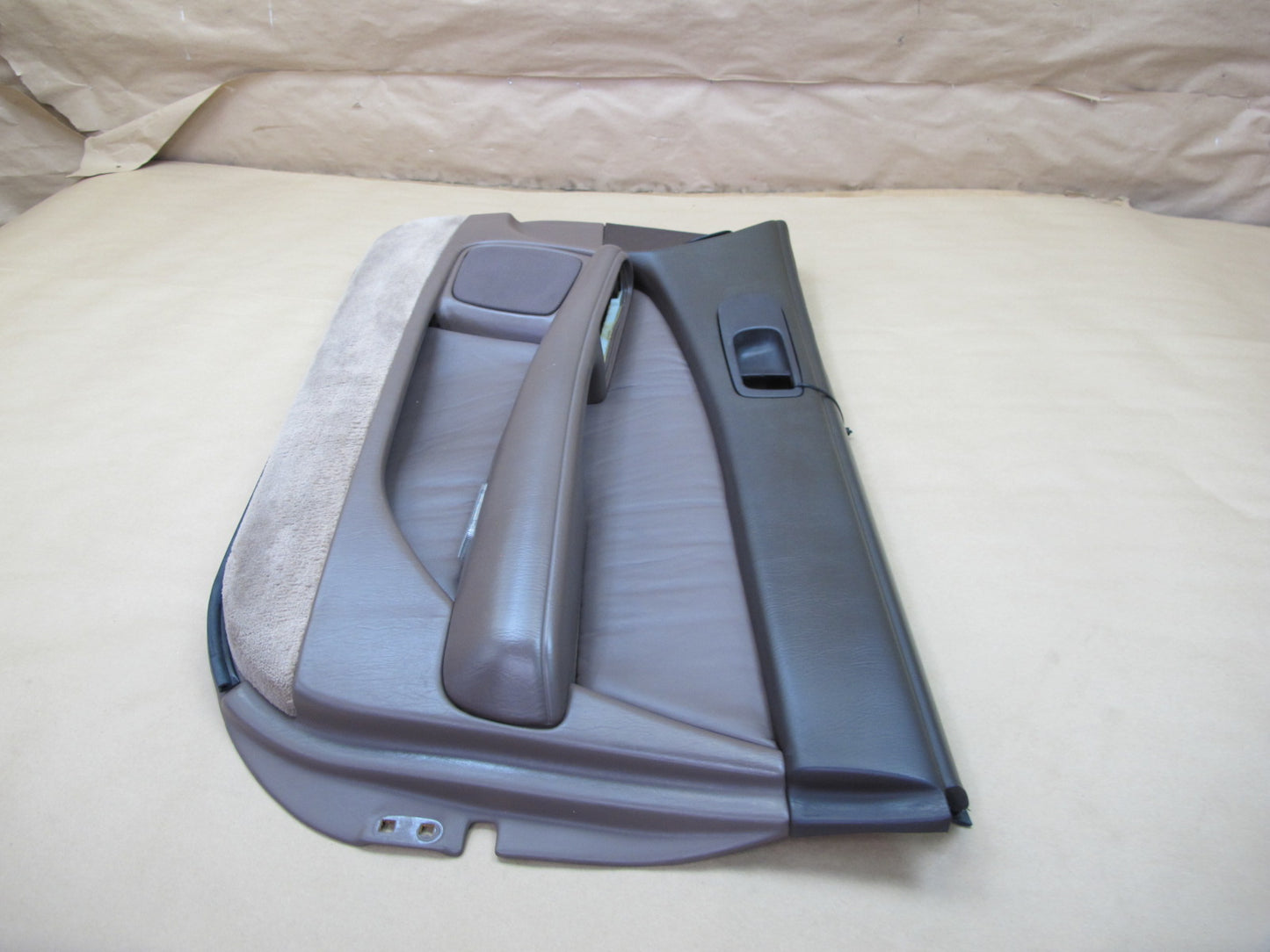 90-94 Lexus LS400 Set of 2 Front Right Left Door Interior Trim Cover Panel OEM