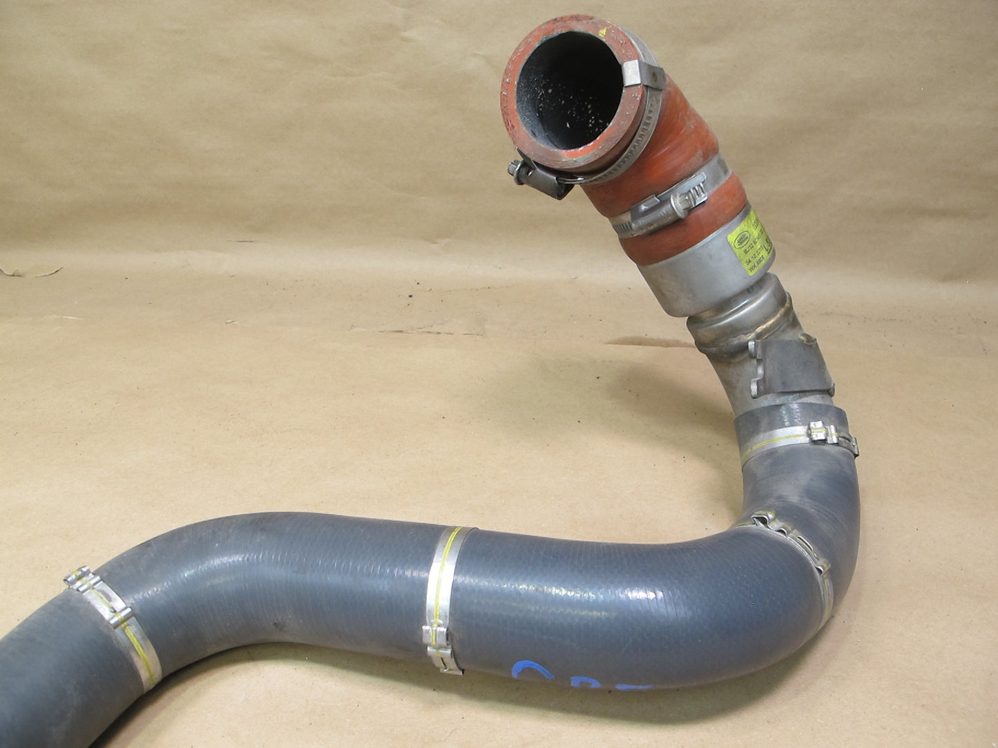 12-13 Range Rover Evoque L538 2.0L Air Turbo Intercooler Hose Pipe Tube OEM